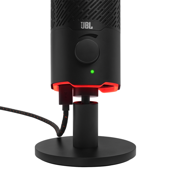 JBL Quantum Stream | Dual pattern premium USB microphone for